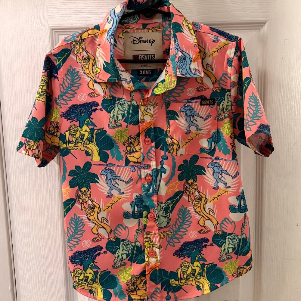 Disney's The Lion King "Peak Rafiki" – Preschooler KUNUFLEX Short Sleeve Shirt